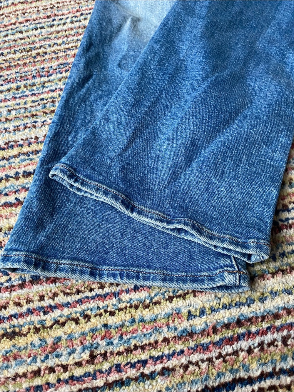 Madewell Mid Rise Kick Out Crop Jeans Medium Wash Size 28 - Picture 9 of 9